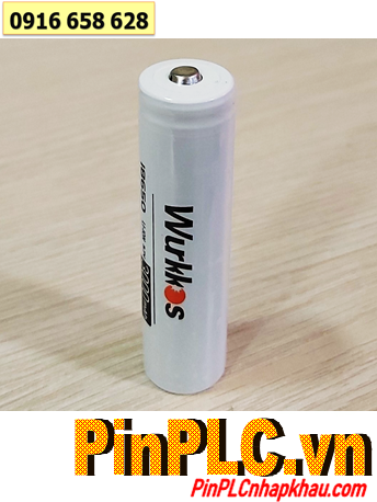 WƯKKOS 18650, Pin sạc Lithium Li-ion 3.7v WƯKKOS 18650 (3000mAh,) chính hãng